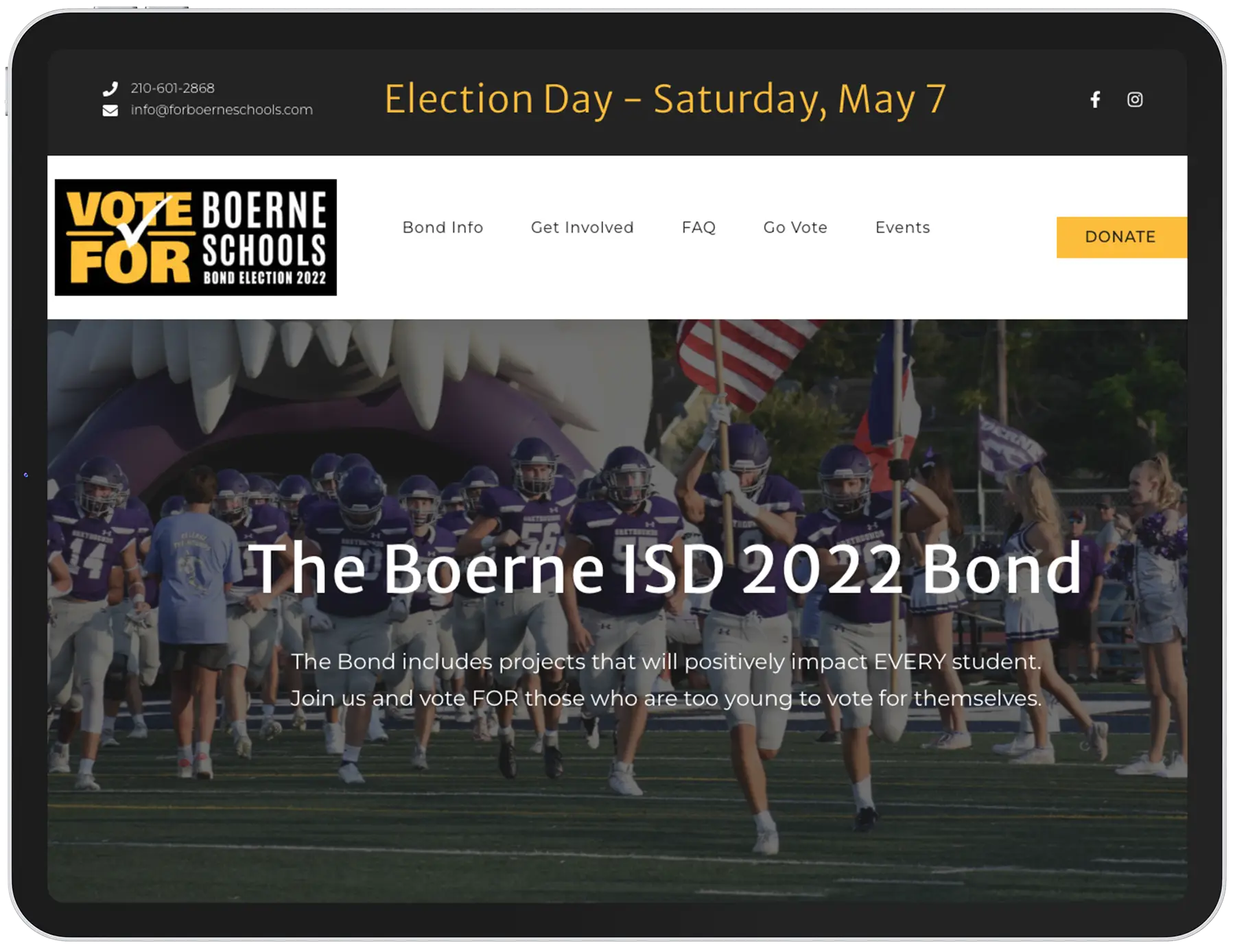 2022 Boerne School Bond